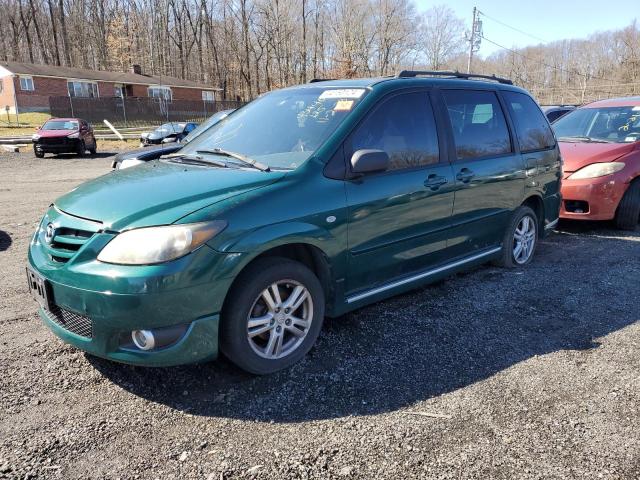 JM3LW28A940509568 - 2004 MAZDA MPV WAGON GREEN photo 1