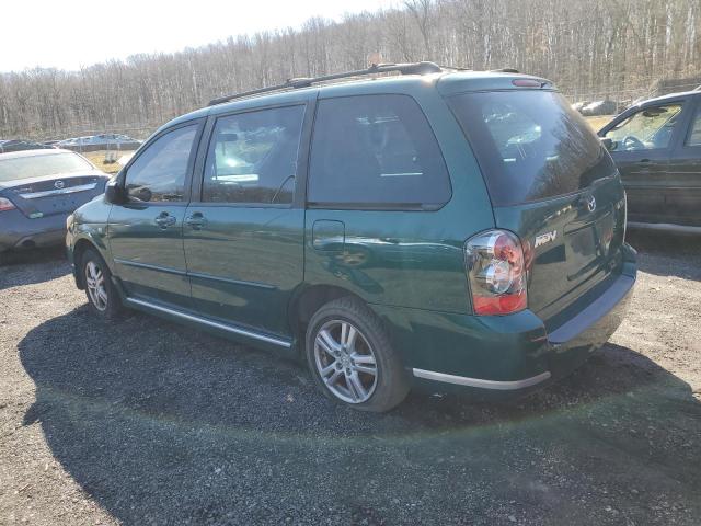 JM3LW28A940509568 - 2004 MAZDA MPV WAGON GREEN photo 2