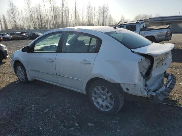 3N1AB6APXBL729290 - 2011 NISSAN SENTRA 2.0 WHITE photo 2