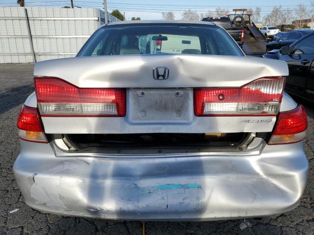 1HGCF86641A148543 - 2001 HONDA ACCORD VALUE SILVER photo 6