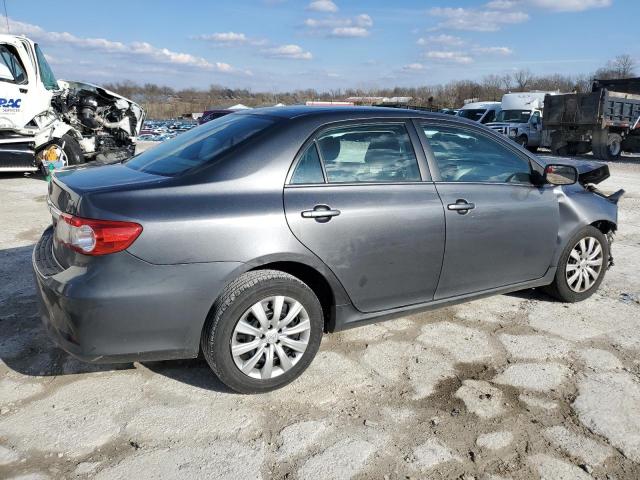 2T1BU4EE8DC087490 - 2013 TOYOTA COROLLA BASE GRAY photo 3