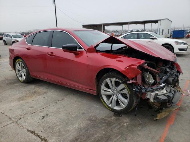 19UUB5F40MA002691 - 2021 ACURA TLX TECHNOLOGY 红色 照片 4