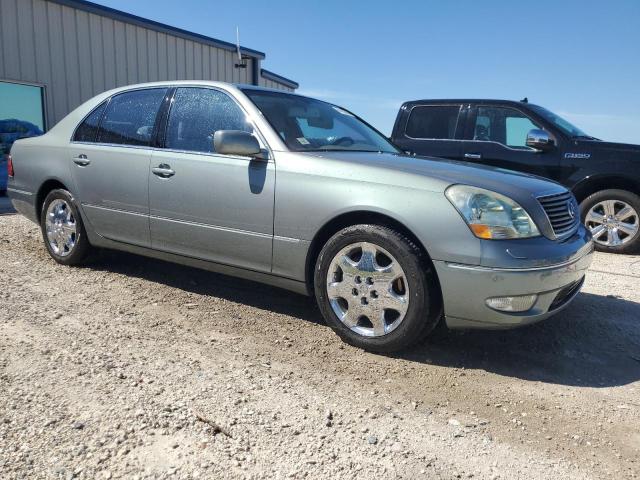 JTHBN30F520063130 - 2002 LEXUS LS 430 TURQUOISE photo 4