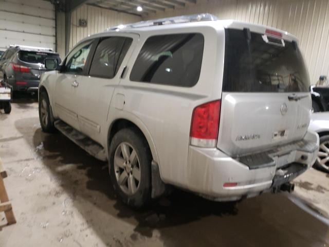 5N1AA0NE6AN617327 - 2010 NISSAN ARMADA PLATINUM SILVER photo 2