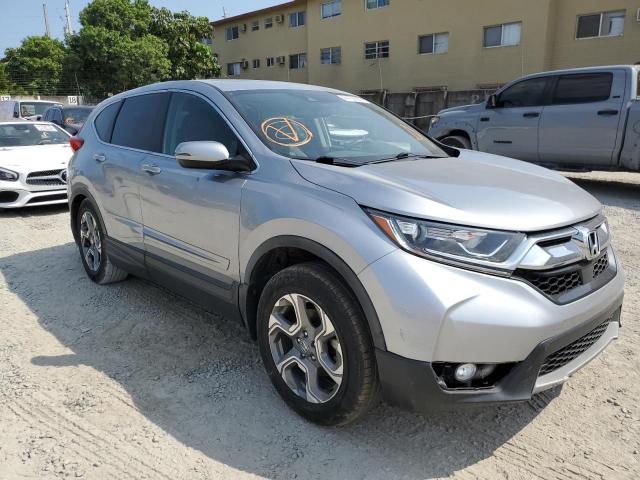 7FARW1H84HE019304 - 2017 HONDA CR-V EXL SILVER photo 4