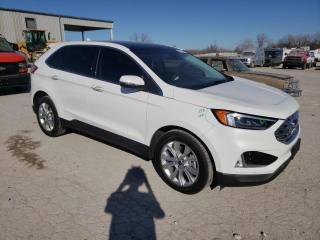 2FMPK4K93LBA69758 - 2020 FORD EDGE TITANIUM WHITE photo 4