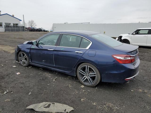 1HGCR2F17HA090365 - 2017 HONDA ACCORD SPORT SPECIAL EDITION BLUE photo 2