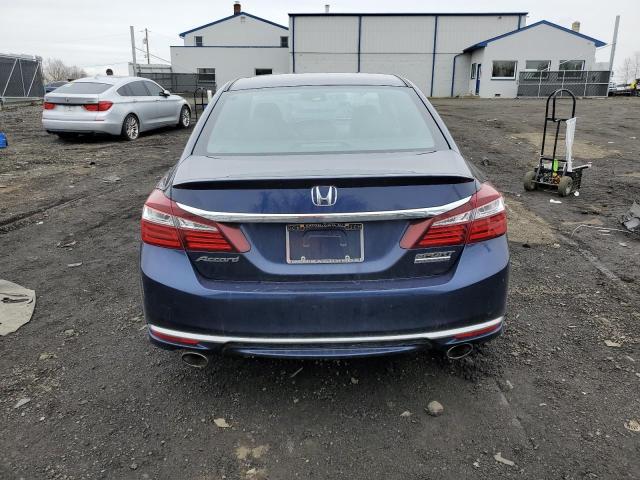 1HGCR2F17HA090365 - 2017 HONDA ACCORD SPORT SPECIAL EDITION BLUE photo 6