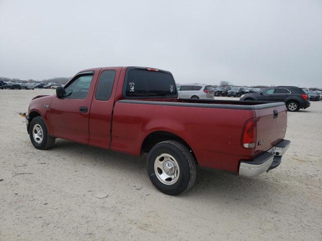 1FTZX17201NB17713 - 2001 FORD F150 MAROON photo 2