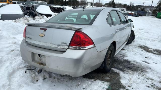 2G1WB5EK4A1155872 - 2010 CHEVROLET IMPALA LT SILVER photo 3