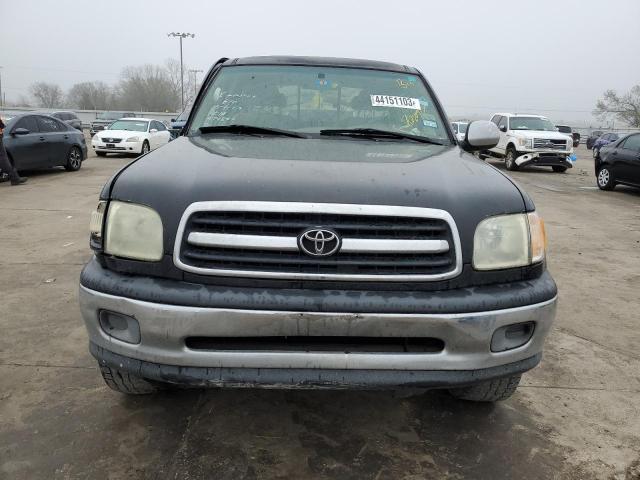 5TBRN34132S287209 - 2002 TOYOTA TUNDRA ACCESS CAB SR5 BLACK photo 5