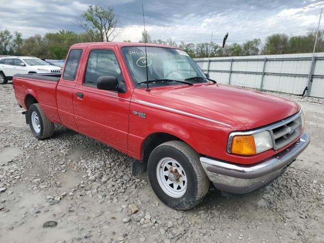 1FTCR14X4SPA42620 - 1995 FORD RANGER SUPER CAB RED photo 4