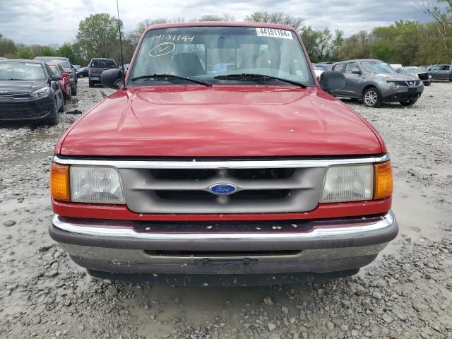 1FTCR14X4SPA42620 - 1995 FORD RANGER SUPER CAB RED photo 5