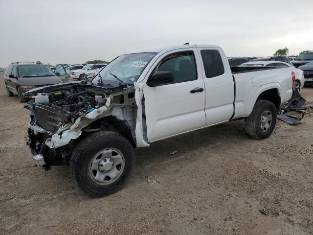 5TFRX5GN1KX142496 - 2019 TOYOTA TACOMA ACCESS CAB WHITE photo 1