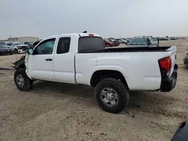 5TFRX5GN1KX142496 - 2019 TOYOTA TACOMA ACCESS CAB WHITE photo 2