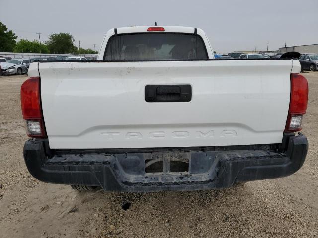 5TFRX5GN1KX142496 - 2019 TOYOTA TACOMA ACCESS CAB WHITE photo 6