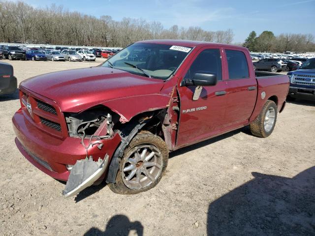 1C6RD7KT7CS245017 - 2012 DODGE RAM 1500 ST RED photo 1