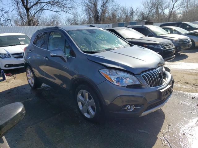 KL4CJGSB5FB181332 - 2015 BUICK ENCORE GRAY photo 4