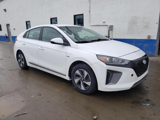 KMHC75LC1HU026165 - 2017 HYUNDAI IONIQ SEL WHITE photo 4