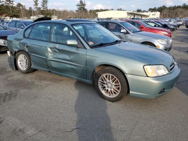 4S3BE635437209905 - 2003 SUBARU LEGACY L GREEN photo 4