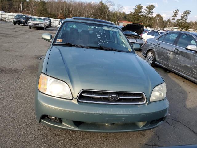 4S3BE635437209905 - 2003 SUBARU LEGACY L GREEN photo 5