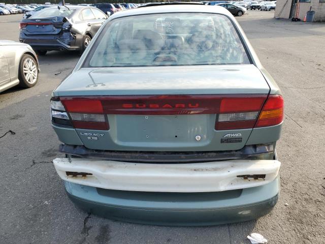 4S3BE635437209905 - 2003 SUBARU LEGACY L GREEN photo 6