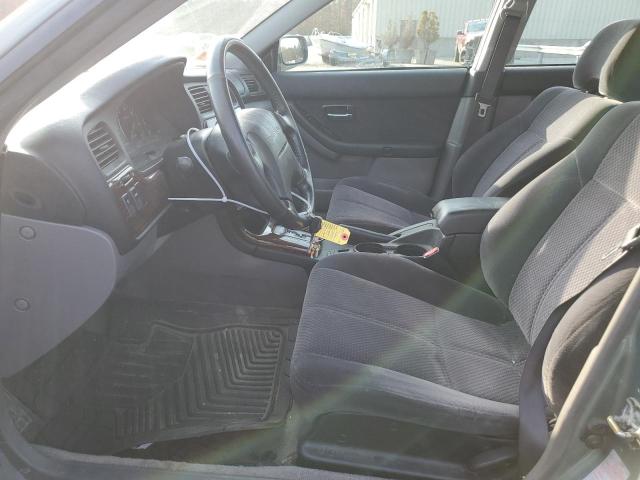 4S3BE635437209905 - 2003 SUBARU LEGACY L GREEN photo 7