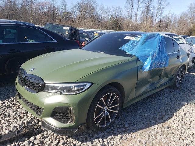 3MW5R7J54K8B02762 - 2019 BMW 330XI GREEN photo 1