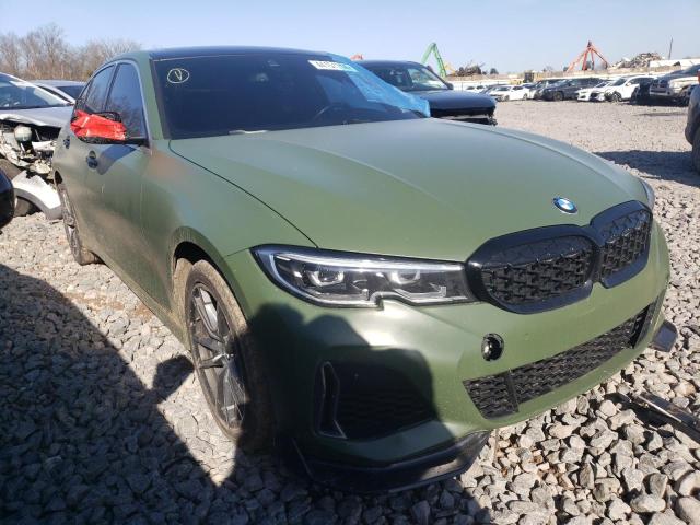 3MW5R7J54K8B02762 - 2019 BMW 330XI GREEN photo 4