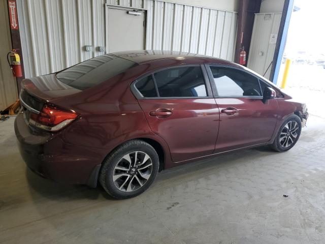 19XFB2F8XDE094172 - 2013 HONDA CIVIC EX BURGUNDY photo 3