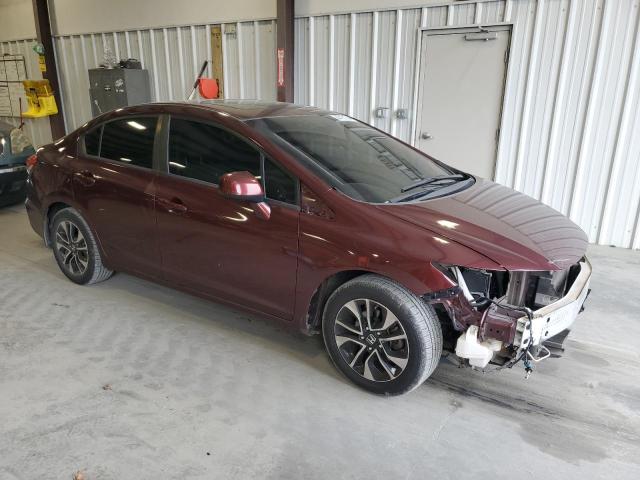 19XFB2F8XDE094172 - 2013 HONDA CIVIC EX BURGUNDY photo 4