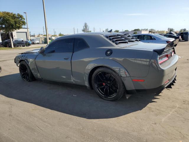 2C3CDZFJXKH676450 - 2019 DODGE CHALLENGER R/T SCAT PACK GRAY photo 2