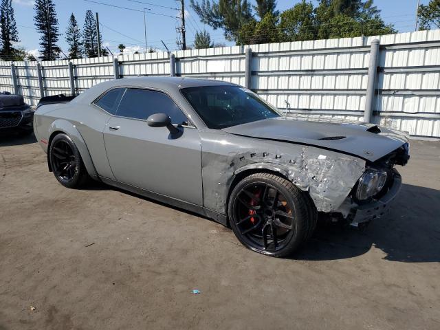 2C3CDZFJXKH676450 - 2019 DODGE CHALLENGER R/T SCAT PACK GRAY photo 4