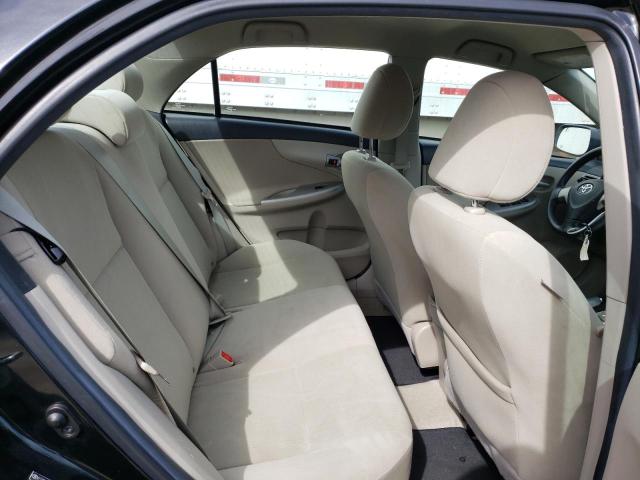 2T1BU4EE0BC722571 - 2011 TOYOTA COROLLA LE BASE BLACK photo 10