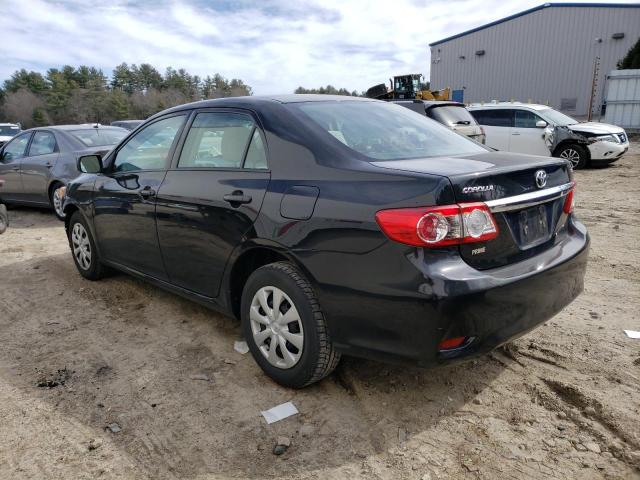 2T1BU4EE0BC722571 - 2011 TOYOTA COROLLA LE BASE BLACK photo 2