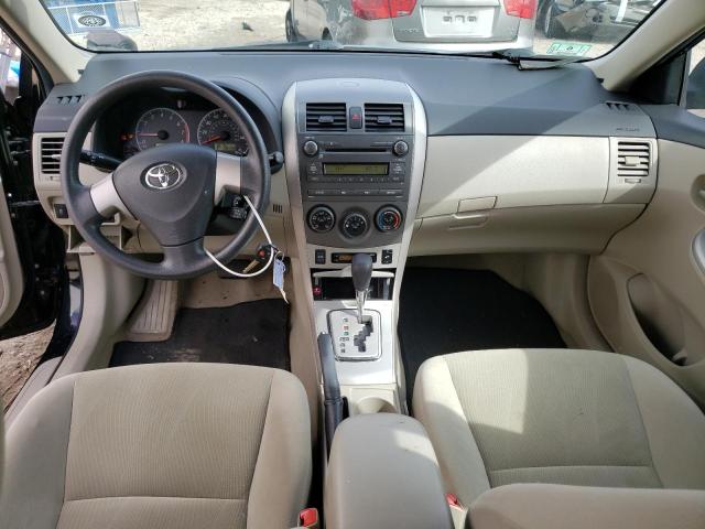 2T1BU4EE0BC722571 - 2011 TOYOTA COROLLA LE BASE BLACK photo 8