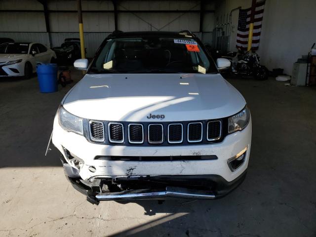 3C4NJDCB1MT535578 - 2021 JEEP COMPASS LIMITED WHITE photo 5