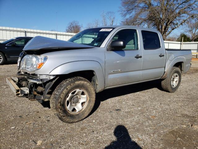 5TELU42NX9Z664286 - 2009 TOYOTA TACOMA DOUBLE CAB SILVER photo 1