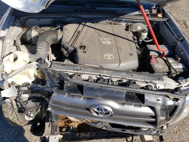 5TELU42NX9Z664286 - 2009 TOYOTA TACOMA DOUBLE CAB SILVER photo 11