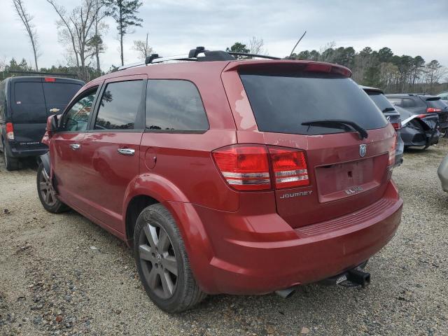 3D4GG67VX9T237726 - 2009 DODGE JOURNEY R/T RED photo 2