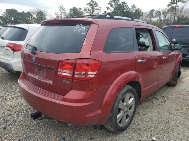 3D4GG67VX9T237726 - 2009 DODGE JOURNEY R/T RED photo 3