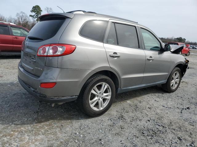 5XYZH4AG3BG065134 - 2011 HYUNDAI SANTA FE SE GRAY photo 3