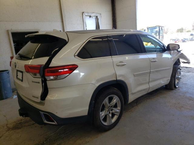 5TDDGRFH3HS026129 - 2017 TOYOTA HIGHLANDER HYBRID LIMITED WHITE photo 3