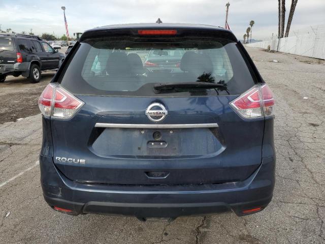 5N1AT2MT3FC882859 - 2015 NISSAN ROGUE S BLUE photo 6