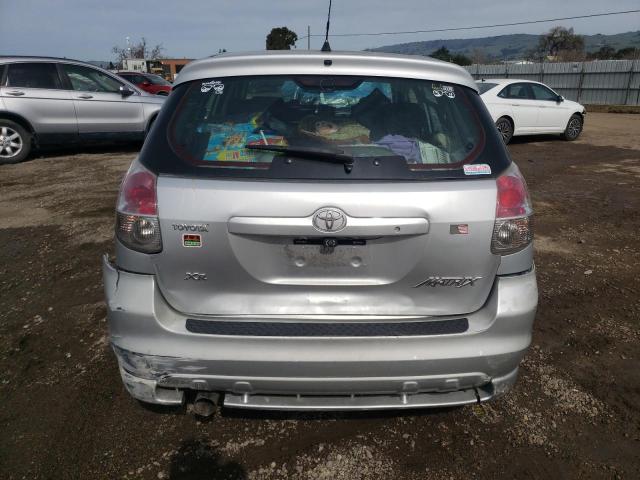 2T1KR32E56C583463 - 2006 TOYOTA COROLLA MA XR SILVER photo 6