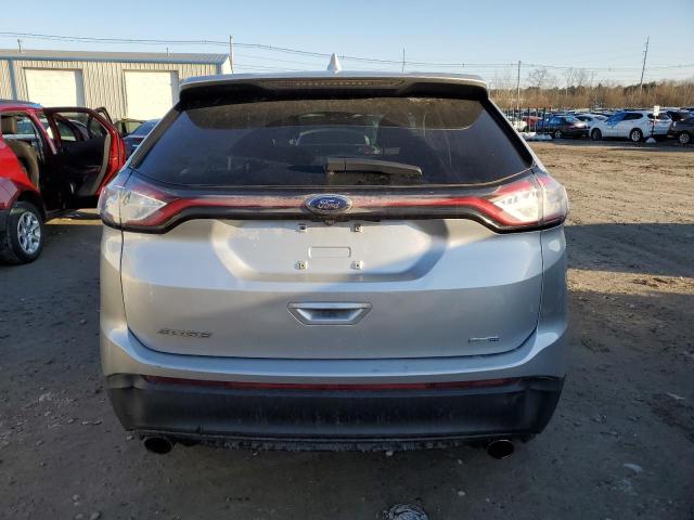 2FMPK4G96GBC00373 - 2016 FORD EDGE SE SILVER photo 6