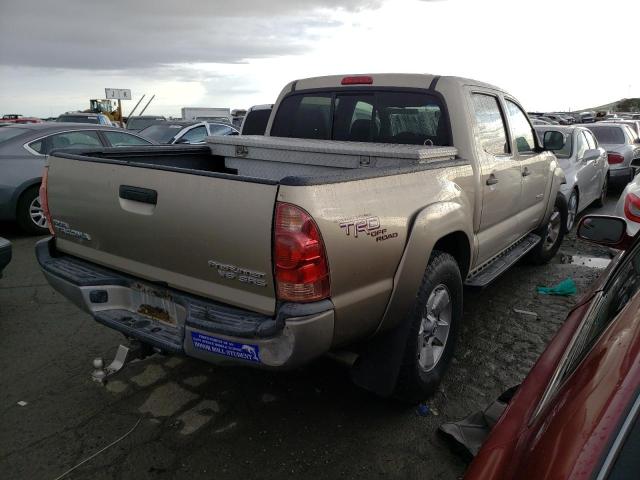 5TEJU62N07Z352820 - 2007 TOYOTA TACOMA DOUBLE CAB PRERUNNER TAN photo 3