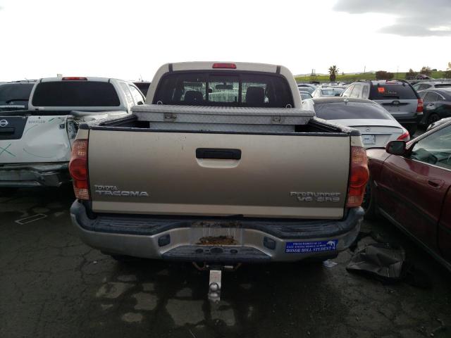 5TEJU62N07Z352820 - 2007 TOYOTA TACOMA DOUBLE CAB PRERUNNER TAN photo 6