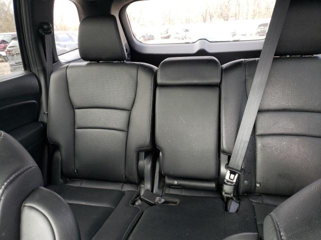 5FNYF8H57NB009903 - 2022 HONDA PASSPORT EXL შავი ფოტო 10