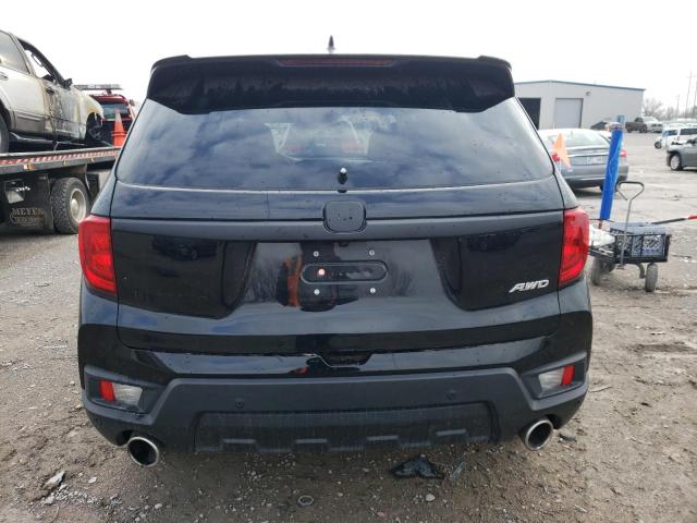 5FNYF8H57NB009903 - 2022 HONDA PASSPORT EXL შავი ფოტო 6